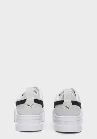Cream Mayze Flatform Sneakers