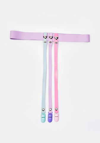 Pastel Garter Belt