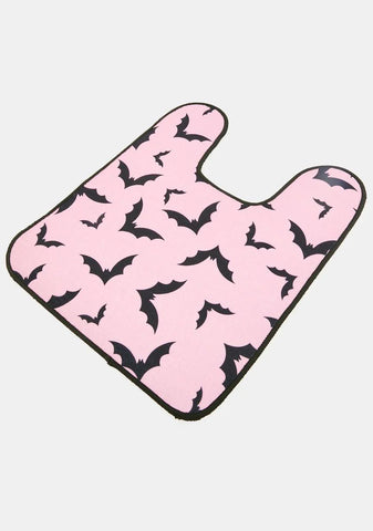 Sweet Bat Behavior Bath Mat Set