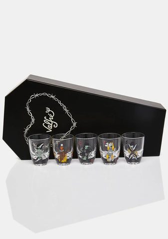 Spooky Shot Glass Set