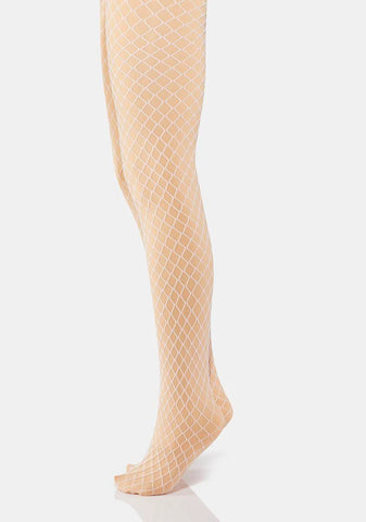Icy All About Me Layered Fishnet Tights
