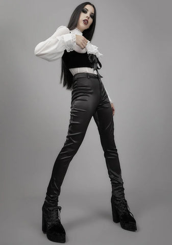 Darkest Descent Satin Pants