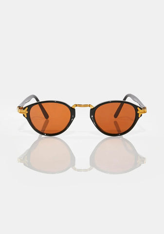 Brown Ritual Round Sunglasses