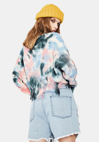 Dazed Realm Tie Dye Sweater