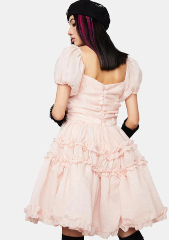 Lillia Ruffle Mini Dress
