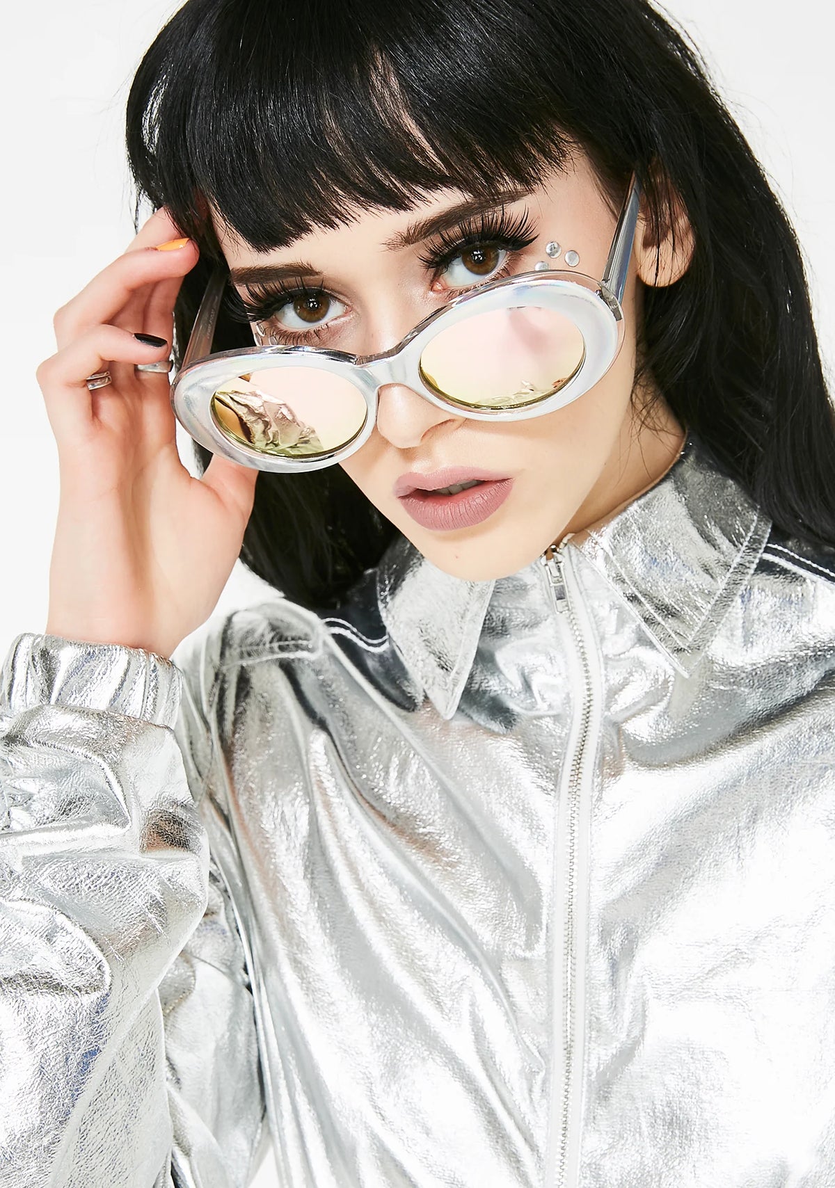 Cosmic Doll Holographic Sunglasses