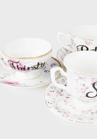 Modern Party Teacup Set