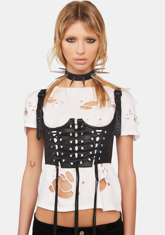 Don't Let Go Bustier Top