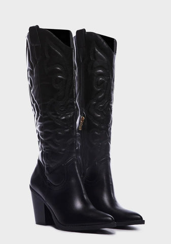 Rodeo Target Cowboy Boots