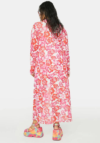 Plus Aloha State Print Duster