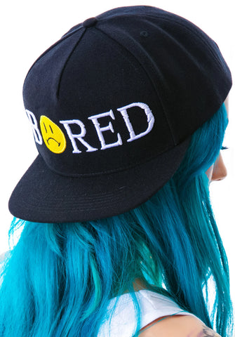Bored Snapback Cap