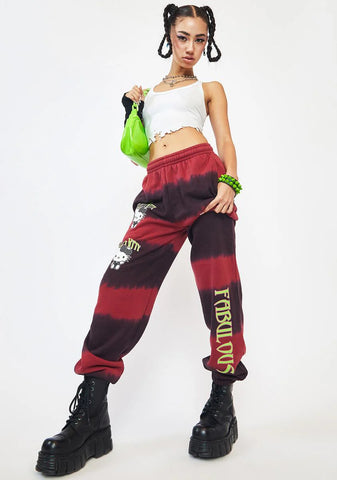 Hello Kitty Fabulous Tie Dye Joggers