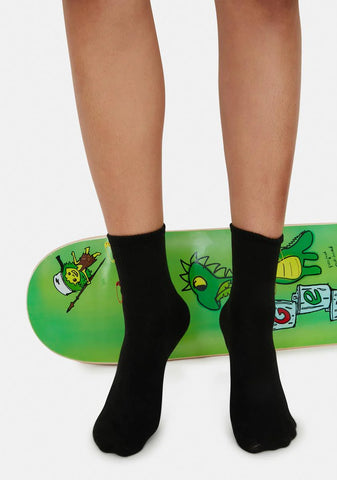 Risky Business Safety Pin Socks