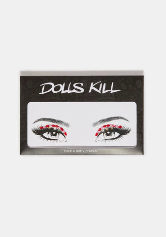 Lover's Quarrel Red/Pink Eye Gems