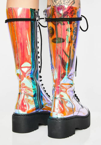 Cosmic Renegade Combat Boots