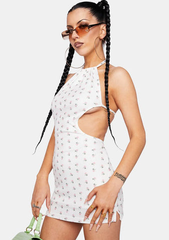 Start Again Floral Mini Dress