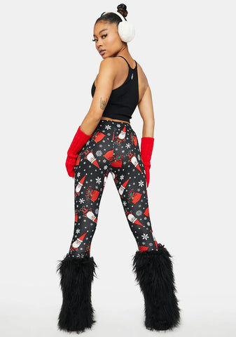 Naughty Or Nice Leggings