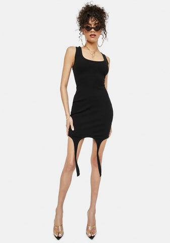 Doin' Time Tank Bodycon Mini Dress