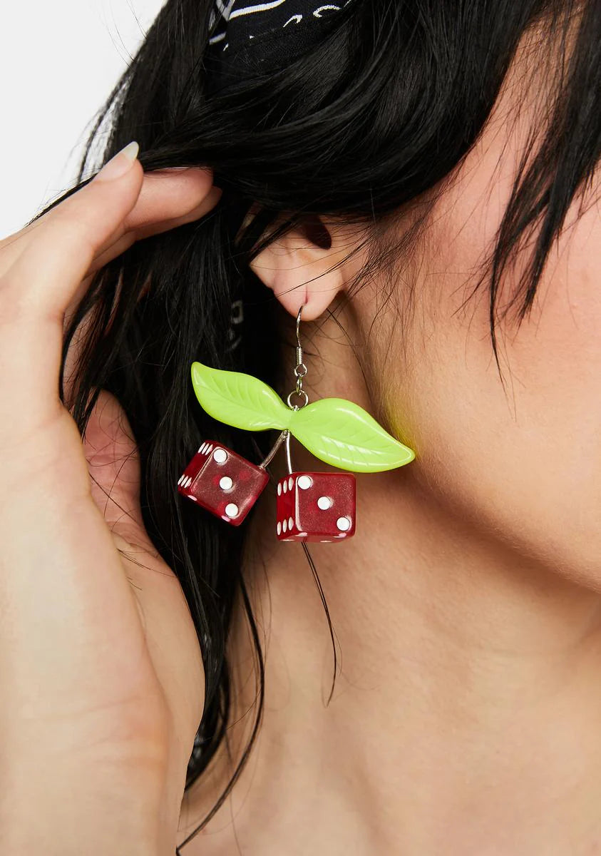 Feeling Lucky Dice Earrings