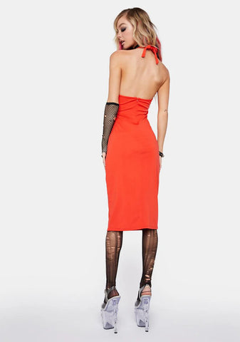 Here's To The Night Midi Dress