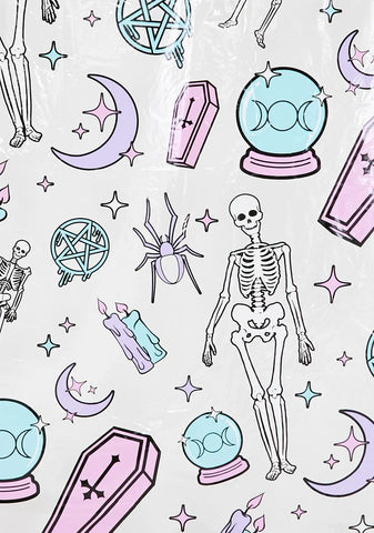 Candy Embrace The Darkness Shower Curtain