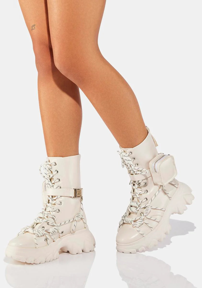 Natural Like A Champ Sneaker Boots