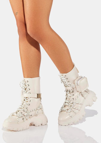 Natural Like A Champ Sneaker Boots