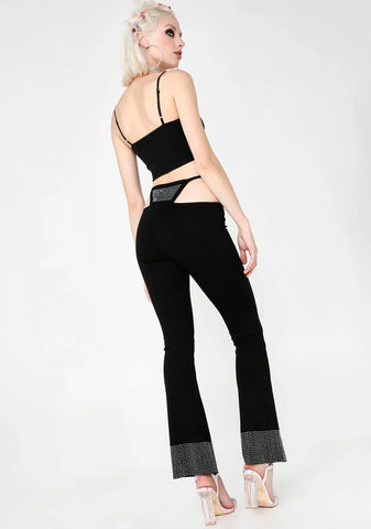 Bling Royalty Thong Pants
