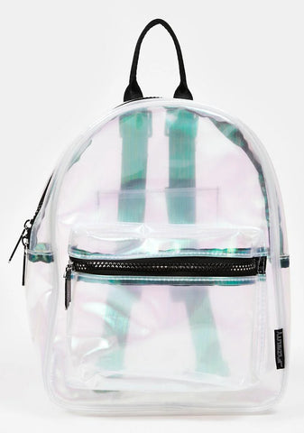 Lux Bubble Clear Mini Backpack
