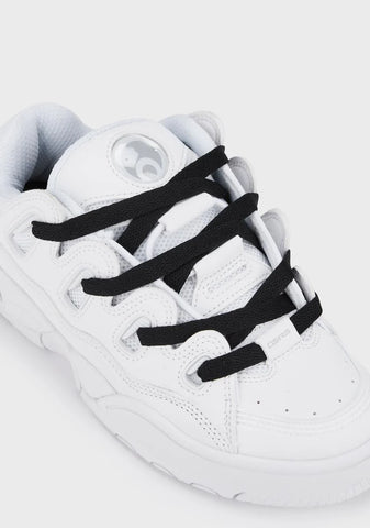 White D3 OG Sneakers