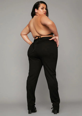 Babe Look At Me Now Ruched Pants