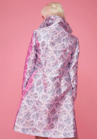 Are We Human Dragon Print Coat