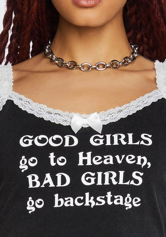 Backstage Bandit Graphic Tank