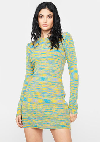 I Was Your Best Knit Mini Dress