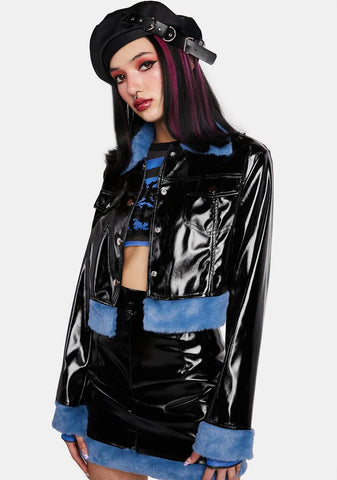 Top Crush Fur Trim Jacket