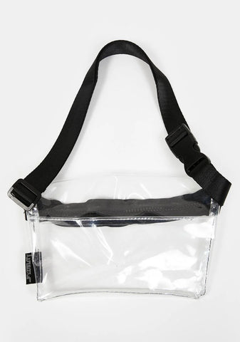 Clear Ultra Slim Fanny Pack