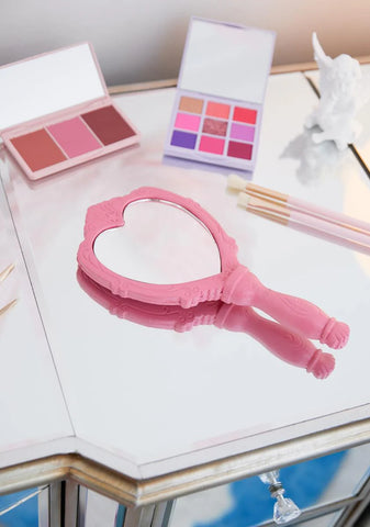 Sitting Pretty Hand Mirror