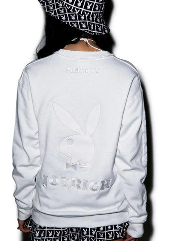 Joyrich X Playboy Knit Crew - Gray