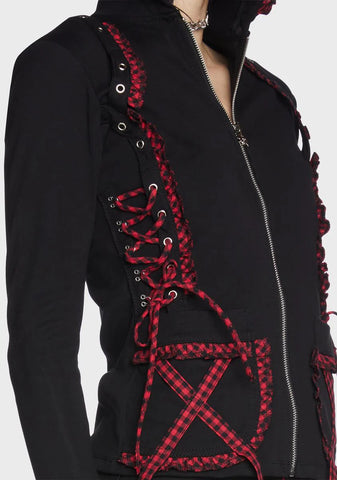 Black And Red Bo Peep Hoodie