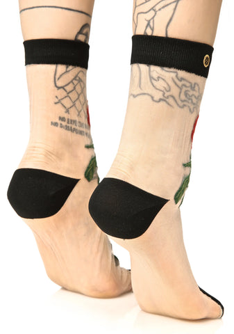 The Rose Anklet Socks