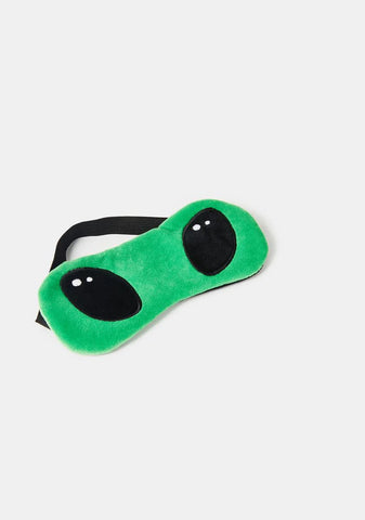 A-Sleepy Alien Plush Sleep Mask
