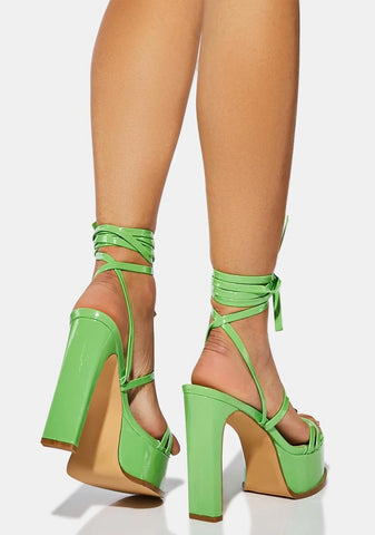 Tropical Climate Platform Heels