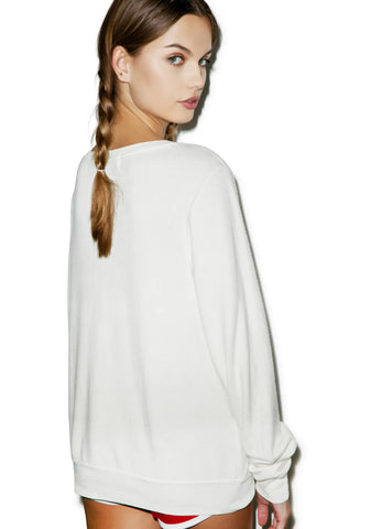 Happy Girl Baggy Beach Jumper