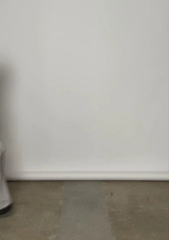 Crossfade Lace-Up Pants With Skirt - Light Gray