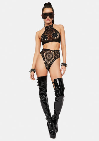 Dark Sun Dancer Crochet Set