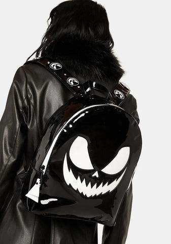 Skully Vinyl Backpack