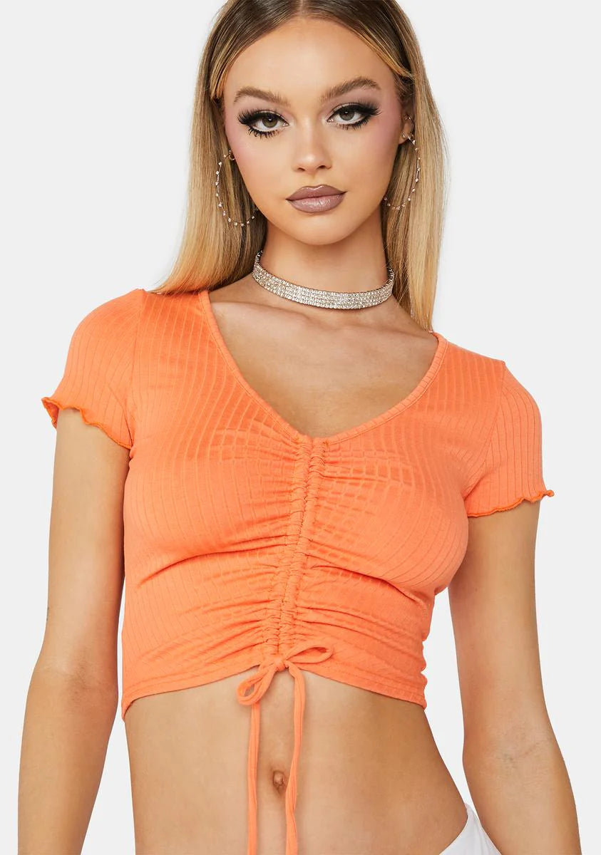 Citrus Be Seeing You Crop Top