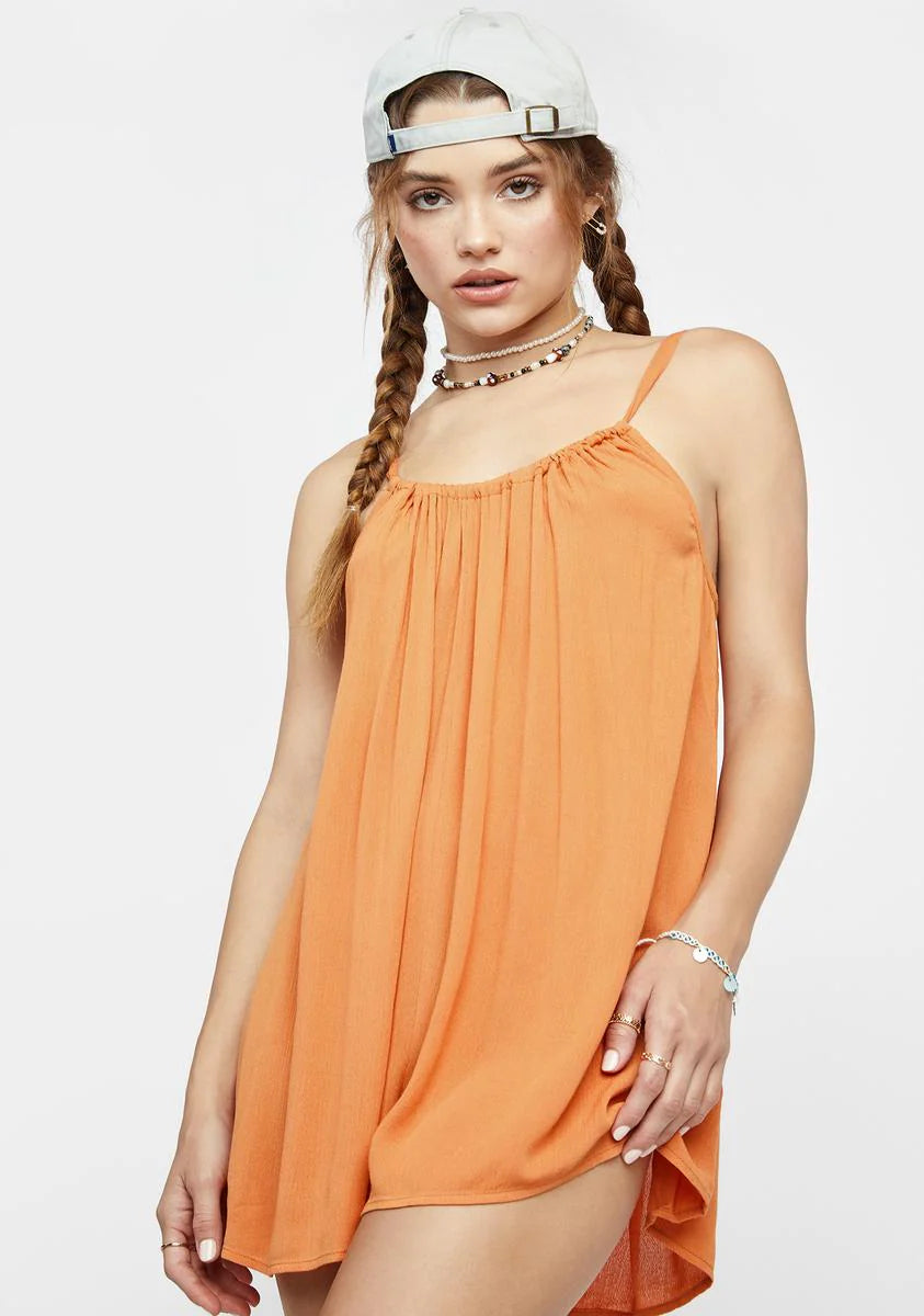 Sunset Shall We Dance Romper