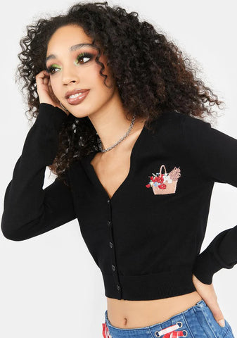 Homeward Bound Embroidered Cardigan