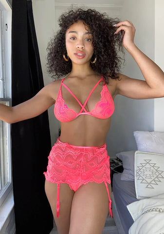 Stuck In Paradise Lingerie Set
